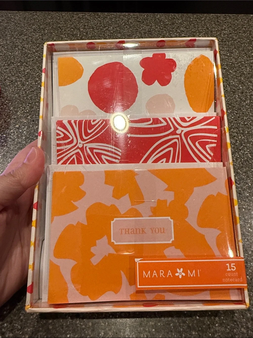 Mara Mi orange floral